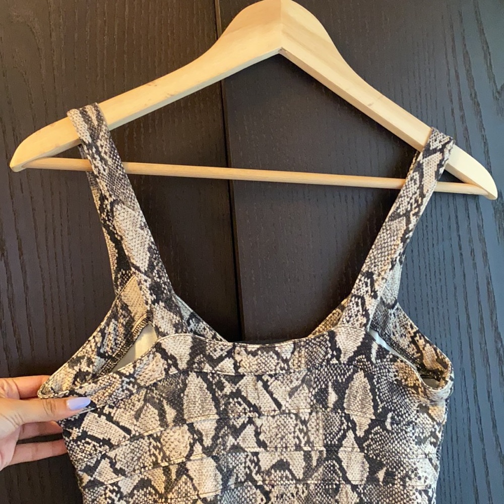 SNAKE PRINT DRESS🐍 - Picture 3 of 4